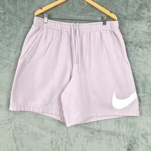 Nike Shorts Mens XXL Purple NSW Club Fleece Sweat Basketball Athletic Gym Street